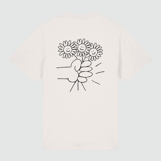 T-shirt Off White Bouquet