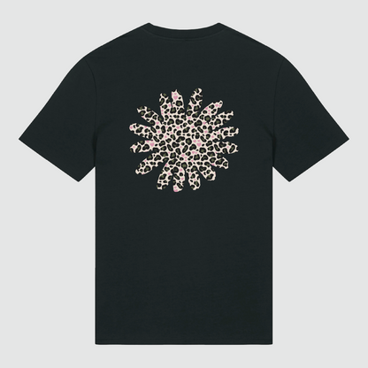 T-shirt Black Flower Landberry