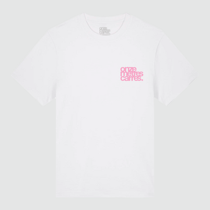 T-shirt White Heart Louis Granet