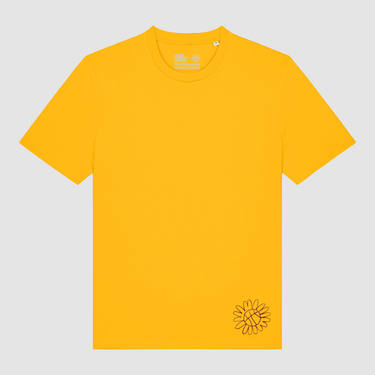 T-shirt Flower OLB Yellow