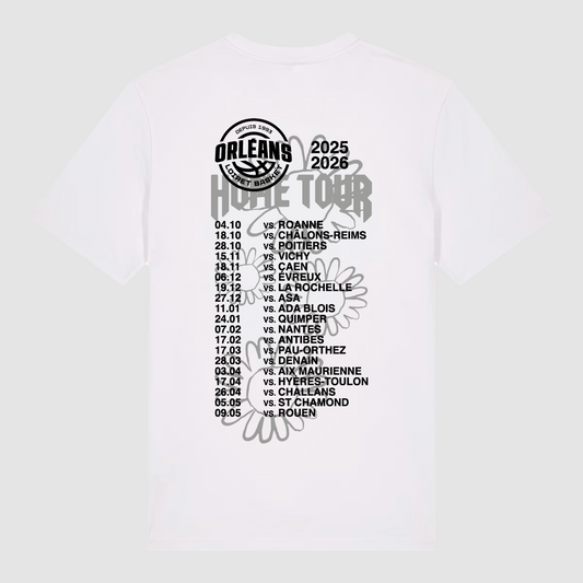 T-Shirt White Home Tour Grey
