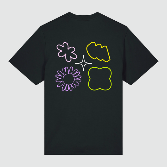 T-shirt Black O'Tempo Multicolor