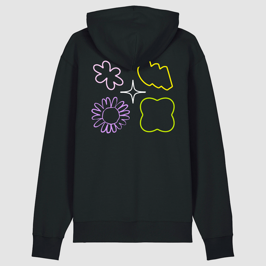 Hoodie Black O'Tempo Multicolor