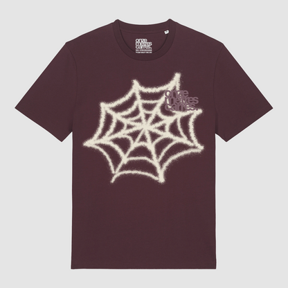 T-shirt Brown Spider Front