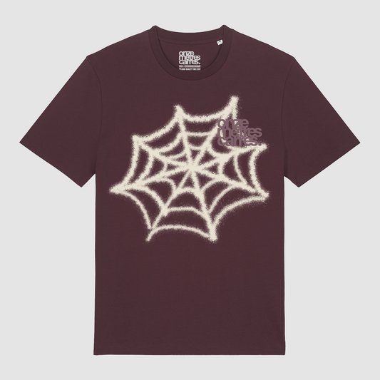 T-shirt Brown Spider Front