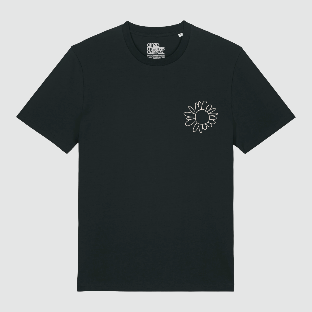 T-Shirt Black Caracter Bold