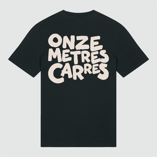 T-Shirt Black Caracter Bold