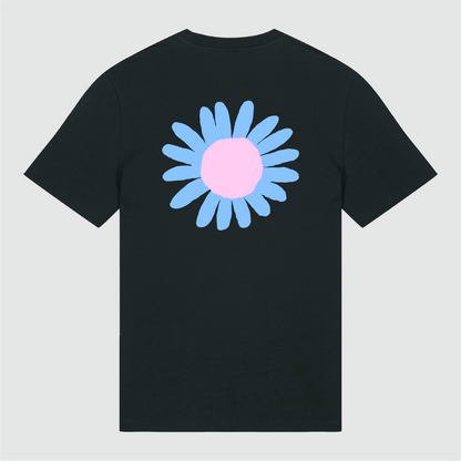 T-Shirt Black Flower Ciel