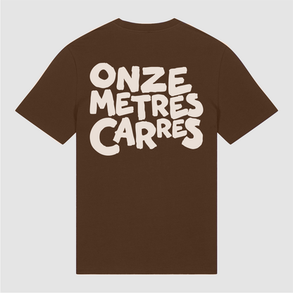 T-Shirt Brown Caracter Bold