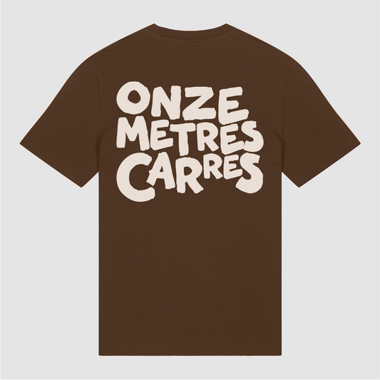 T-Shirt Brown Caracter Bold