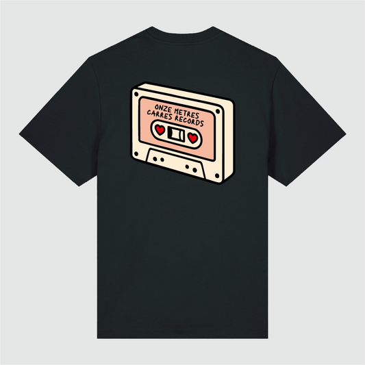 T-Shirt Cassette Black
