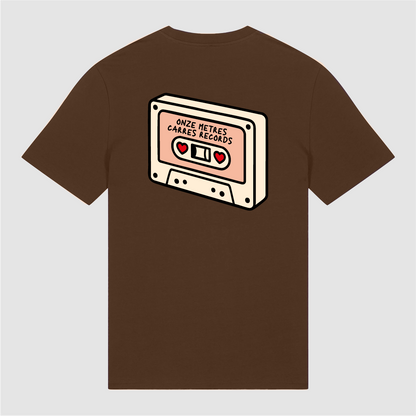 T-Shirt Cassette Brown