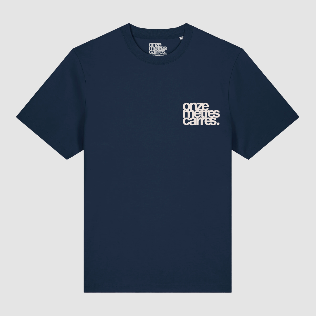 T-Shirt Navy Flower Biarritz
