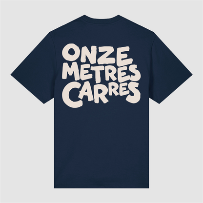 T-Shirt Navy Caracter Bold