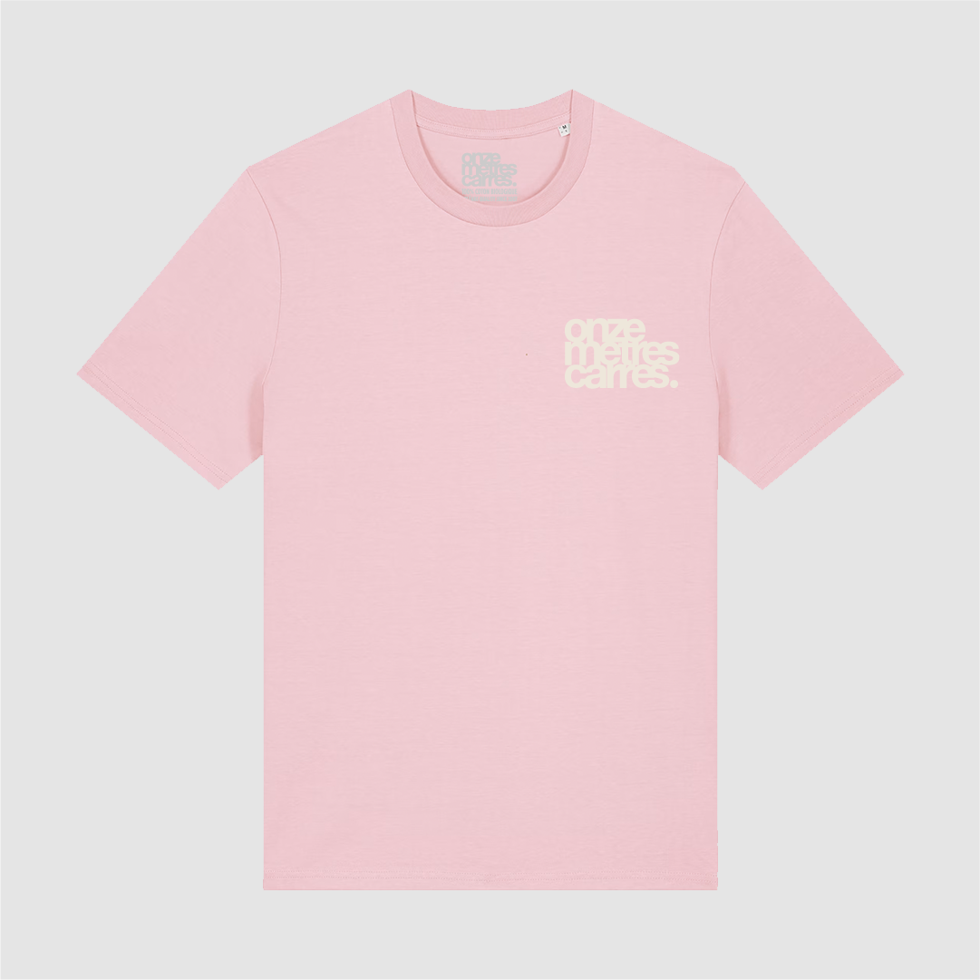 T-Shirt Pink Flower Biarritz