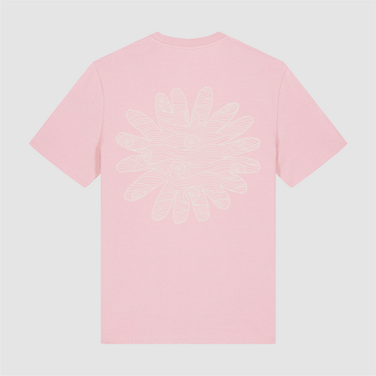 T-Shirt Pink Flower Biarritz