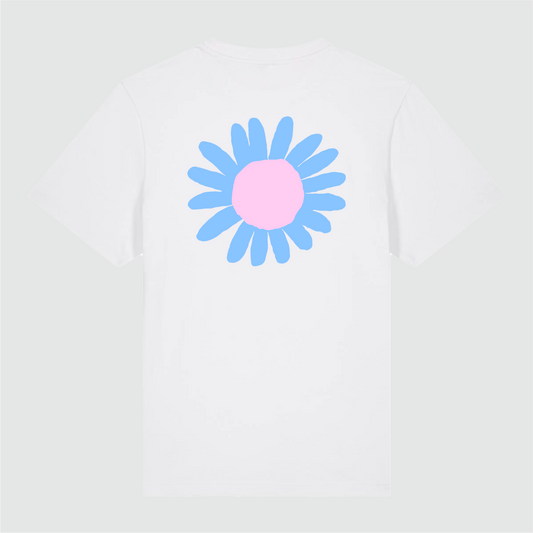 T-Shirt White Flower Ciel