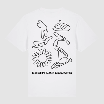 Tshirt white - Kenny Foray - Circuit