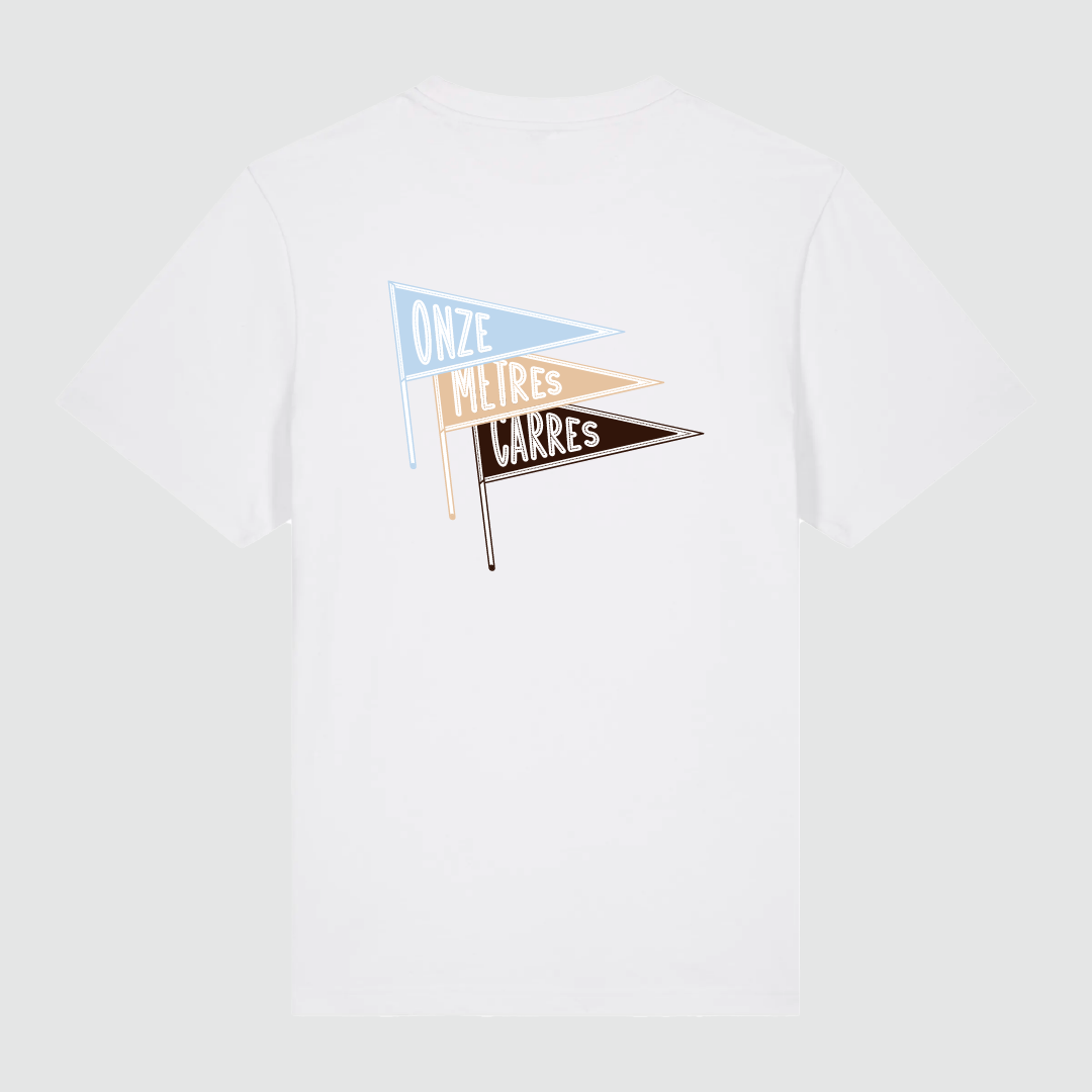 T-Shirt OMC Flag White / Multico