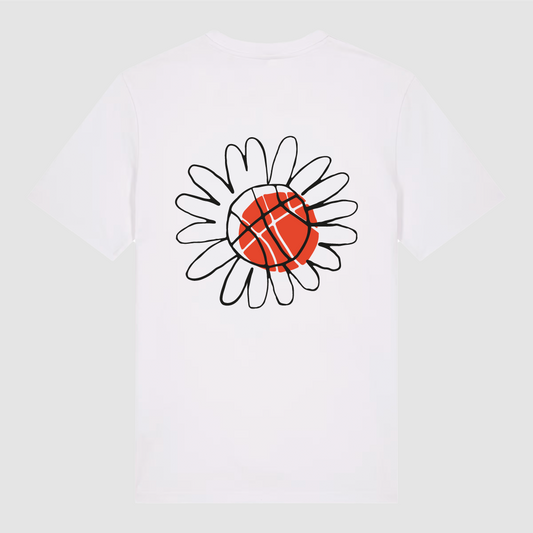 T-shirt Flower OLB White