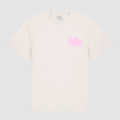 T-Shirt Flower Biarritz Pink Off White