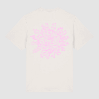 T-Shirt Flower Biarritz Pink Off White