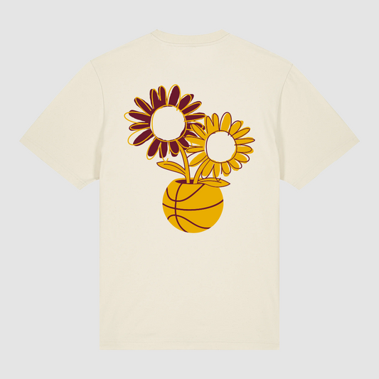 T-Shirt OLB Basket-ball Bouquet Natural