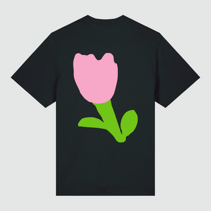 T-Shirt Louis Granet Tulipe Black