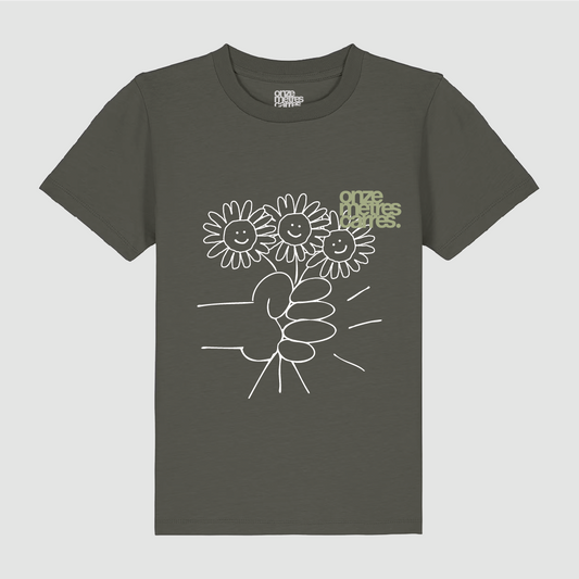T-Shirt Kids Bouquet Khaki
