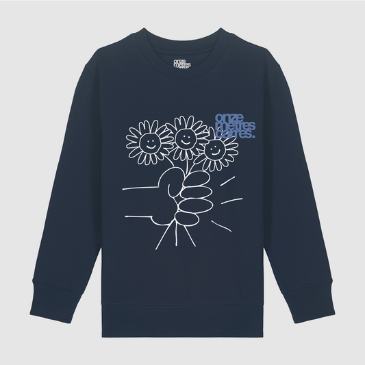 Sweat Kids Bouquet Navy